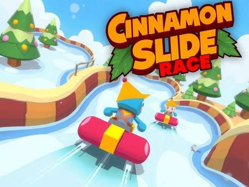 Cinnamon Slide Race Gameplay Cinnamon Slide Race Gameplay